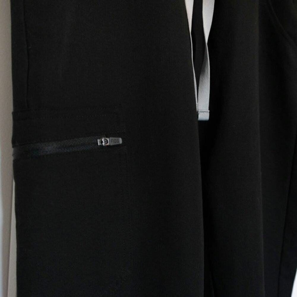 Figs Zamora Jogger Scrub Pants Ladies Size Small Black - Picture 3 of 7